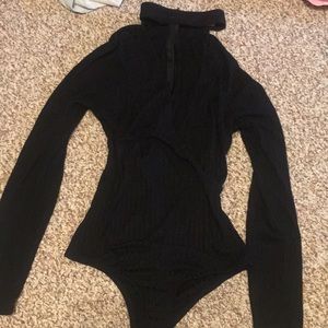 Rumor Boutique black choker bodysuit